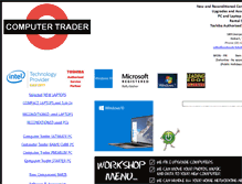 Tablet Screenshot of computertrader.com.au